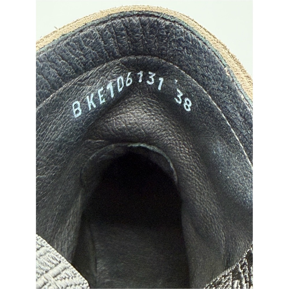 Bikkemburg Stone Suede Ankle Boots with Buckle size 38/7 - Picture 10 of 11